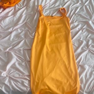 A Cute Orange Dress